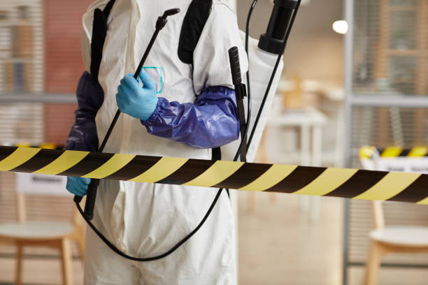 Professional Biohazard Cleanup technician working in Leesburg, OH
